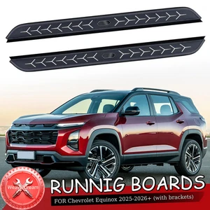 2 PIEZAS estriberas peldaños laterales aptos para Chevrolet Equinox 25+ barra Nerf peldaños laterales - Imagen 1 de 9