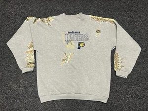 Defective Garments Vintage Sweatshirt XL 100% Authentic NBA Indiana Pacers - Picture 1 of 3