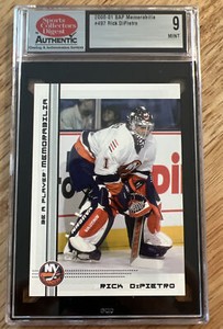 RICK DIPIETRO 2000-01 BAP MEMORABILLA NEW YORK ISLANDERS 9 MINT ROOKIE RC