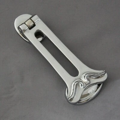 Art Nouveau Chrome Door Knocker - image 1 of 4