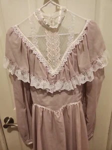 Vestido Gunne Sax Bridal Collection Jessica Mcclintock Lavanda Talla 13 Nuevo sin Etiquetas - Imagen 1 de 10