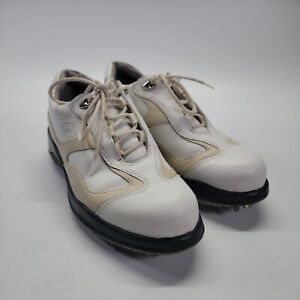 Ecco Hydromax Womens Golf Shoes Size US Mens 5 Womens 6.5 Leather White