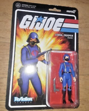 Cobra Female Trooper infantry short Hair G.I. Joe Super 7 Reaction Figure Hasbro