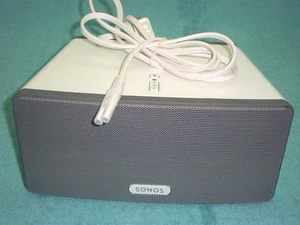Sonos Play:3 Wireless Smart Home Lautsprecher weiß mit Netzkabel - Bild 1 von 6