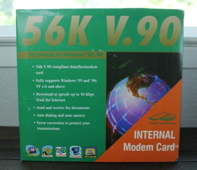 PRIME PERIPHERALS 56k V.90 Modem PCI Internal Faxmodem Model - Image 1 of 4