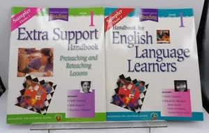 Two Houghton Mifflin Reading Theme 1 Sample Handbooks For Grade 1 - Picture 1 of 4