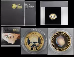 United Kingdom 2008 2 Pound Silver Proof Olympic Games Handover Ceremony - Picture 1 of 7