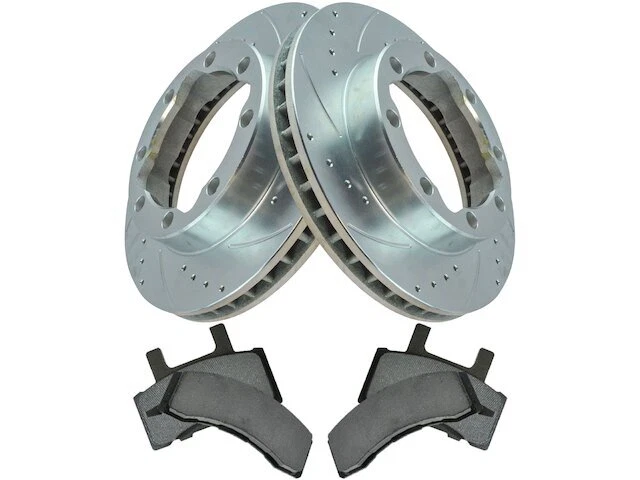 Kit de pastillas de freno delanteras y rotor para 1995-1999 GMC K1500 Suburban 1996 1997 PD764ND Foto 1 de 1