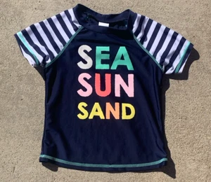 Cat & Jack Small 6-6X Rash Guard Top - Picture 1 of 3