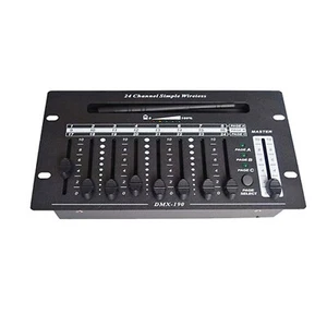 24 channel 2.4G wireless dmx controller battery console for dj stage light - Picture 1 of 6