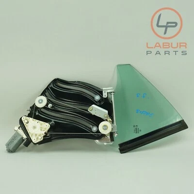R172 05-20 Mercedes SLC SLK Class Rear Right Quarter Window Glass & Motor Z6589 - Image 1 of 4