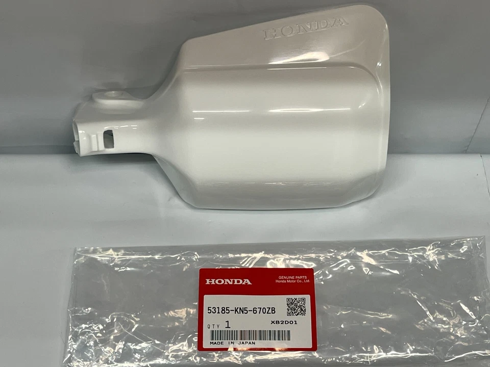 Honda XR100R A AC Guard L *NH138* (shasta White) 53185-KN5-670ZB Genuine JDM XR2