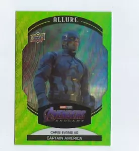 2022 Marvel Allure cuarzo verde paralelo 92 Capitán América 76/99 - Imagen 1 de 1