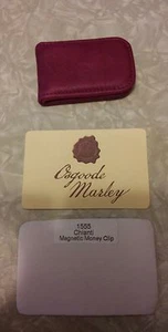 Magnetic Money Clip By Osgoode Marley in Chianti. - Picture 1 of 5
