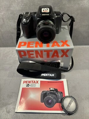 Pentax Z-20 „75 Years“ mit SMC 3.5-4.5 35-70 - Boxed wie Neu! - Bild 1 von 4