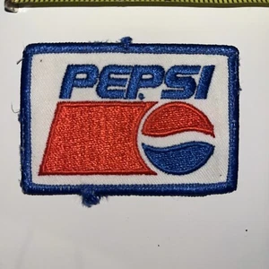 Vintage 1970’s Pepsi Patch Sew On Collectibles Pepsi Cola Small “3 x 2” - Picture 1 of 3