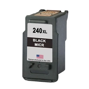 Compatible Ink Cartridge For Canon 240XL Black MICR-USA - Picture 1 of 2