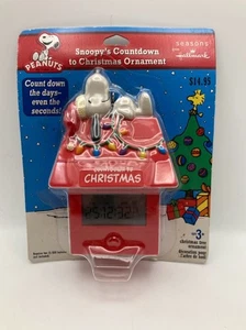 Peanuts/Hallmark Snoopy's Countdown to Christmas Ornament NEU - Bild 1 von 2