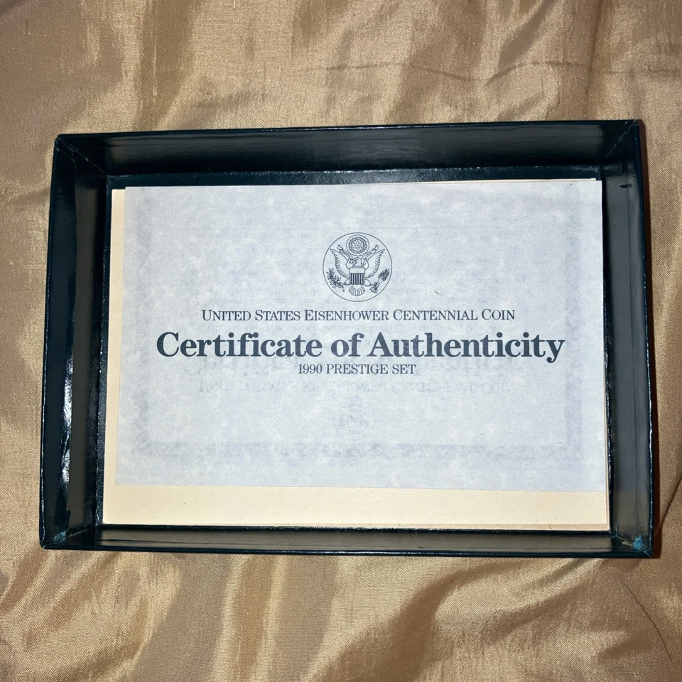 1990 U.S. Mint Prestige Proof Set Original & Complete OGP /COA-110521-60 - Image 1 of 4