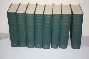 Complete Dictionary of Hebrew 8 VOLUMES BEN YEHUDA VR! Ancient and Modern Hebrew - Picture 1 of 12