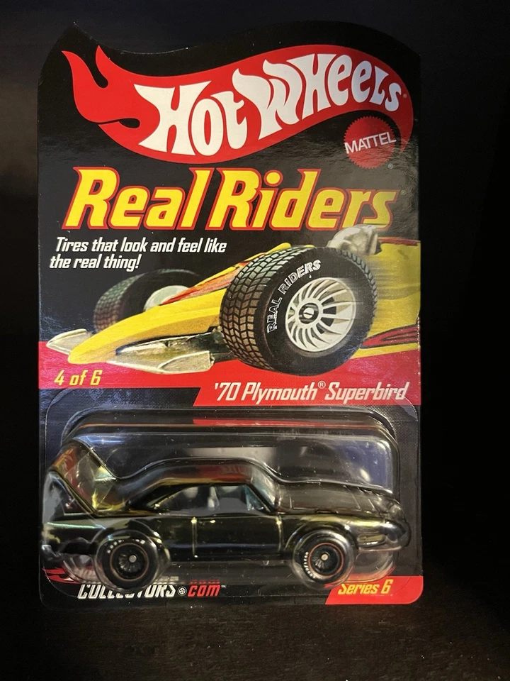 HOT WHEELS REAL RIDERS SERIES 6 '70's PLYMOUTH SUPERBIRD # to 11000 - Image 1 of 1