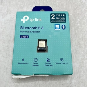TP-Link UB500 Bluetooth 5.3 Wireless Nano USB Adapter for PC (Win 11/ 10/8.1/7) - Afbeelding 1 van 2