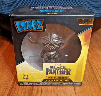 Funko Dorbz Glow in the Dark Killmonger Black Panther Foto 1 de 4