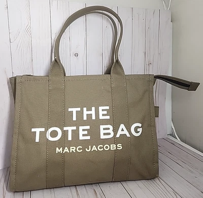 Marc Jacobs Women's The Large Tote Bag  New With Tag - Slate Green - Image 1 of 4