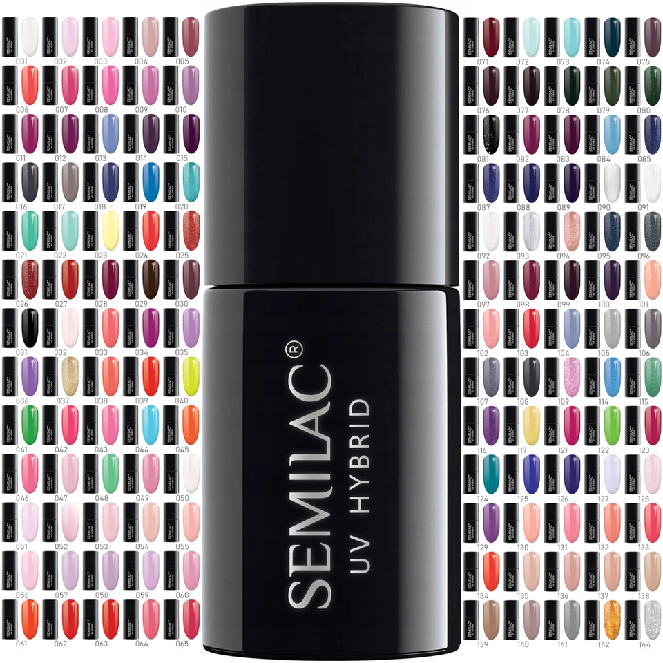 UV Hybrid Semilac UV/LED 7ml Gel Nail Polish All Colors