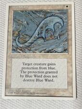 1995 MTG Blue Ward - 4th Edition Magic the Gathering Card Mint