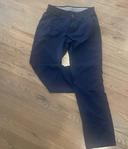 Under Armour Pants Adult 30 X 30 Blue Performance Chino Golf Stretch Preppy Mens - Picture 1 of 4