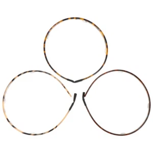 3 piezas peine para el cabello diadema celulosa diademas hoja acetato diademas vintage - Imagen 1 de 12