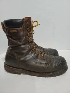 CABELA'S BRAUN LEDER GORE-TEX STAHL ZEHENSCHUTZ ARBEIT HERREN 12D STIEFEL - Bild 1 von 5