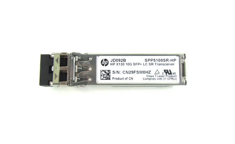 HP X130 10G SFP+ LC SR Transceiver - Silber (JD092B)