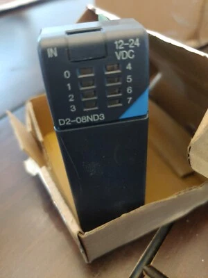 PLC DIRECT D2-08ND3 8PT 12-24VDC INPUT MODULE - Image 1 of 3