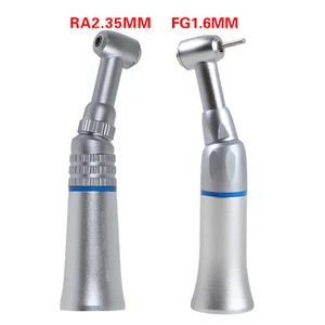 Dental Push Button Contra angle Low Speed Handpiece fit FG 1.60mm CA 2.35mm Burs - Picture 1 of 20