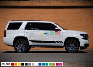 Sticker Side Stripe Kit for Chevrolet Tahoe 2015 2016 2017 2018 2019 2020 2023 - Picture 1 of 3
