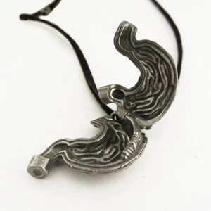 Collana con ciondolo anatomia gastroenterologia stomaco umano - Foto 1 di 6