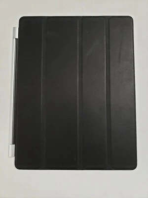 Official Genuine Apple iPad 2,3,4 Smart Cover Black Leather (Originally £60)  - Image 1 of 3