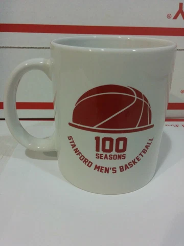 2014-15 Stanford University Cardinals Men's Basketball Ceramic Mug - 100 Seasons Cover