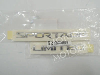 Juego de 2 emblemas de maletero trasero para KIA SPORTAGE 2011-2015 Foto 1 de 2