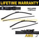FRONT WINDSCREEN WIPER BLADES PAIR 23" + 26" FOR MERCEDES-BENZ VANEO 2004 ON