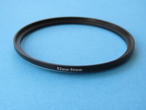 82mm to 86mm Step-Up Ring Camera Filter Adapter Ring 82mm-96mm