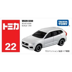 Takara Tomy Tomica 22 VOLVO XC60 White Metal Diecast Model Toy Car New in Box - Picture 1 of 4