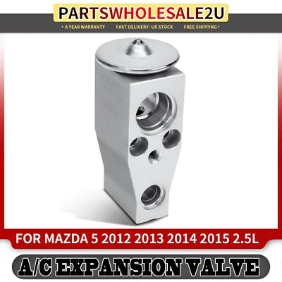 Válvula de expansión de aire acondicionado de aluminio para Mazda 5 2012 2013-2015 L4 2,5 L tipo bloque Foto 1 de 4