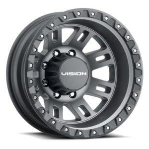 Vision Wheels 408 Manx 2 16x6 8x170 -137mm Gray Matte; 408-6670SGBLR - Picture 1 of 4