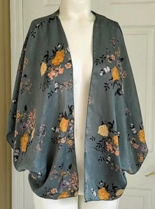 NY INVASION Dolman Sleeve Open Kimono - Junior Medium - NWT - $19.99 - Picture 1 of 2