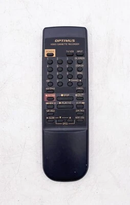 Optimus Video Cassette Recorder Remote Control # 16-627 - Image 1 of 2