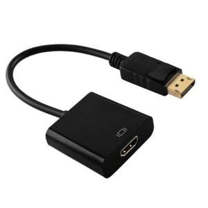 Display Port to HDMI Male Female Adapter Cable Converter (KS57) DP to HDMI 1080P - Picture 1 of 2