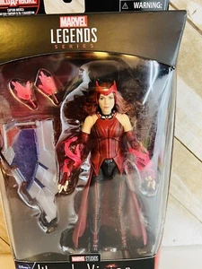 Marvel Legends Series Scarlet Witch Wanda Vision BAF Captain America - Picture 1 of 4